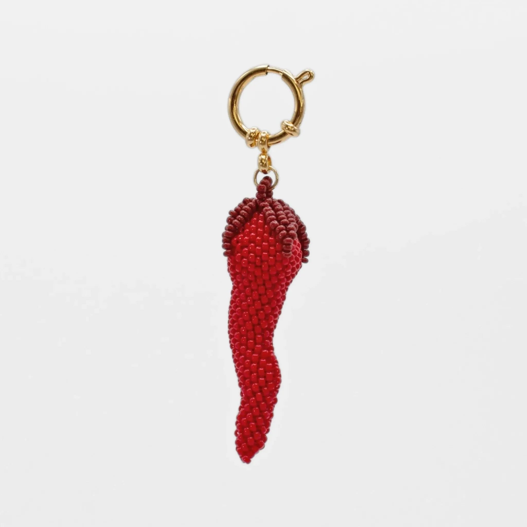 CxM チェチェリー　キムジャ　MINITEEN ストラップ Handmade Beaded Chili Charm | Juliet Schonenberg – Juliet Schönenberg