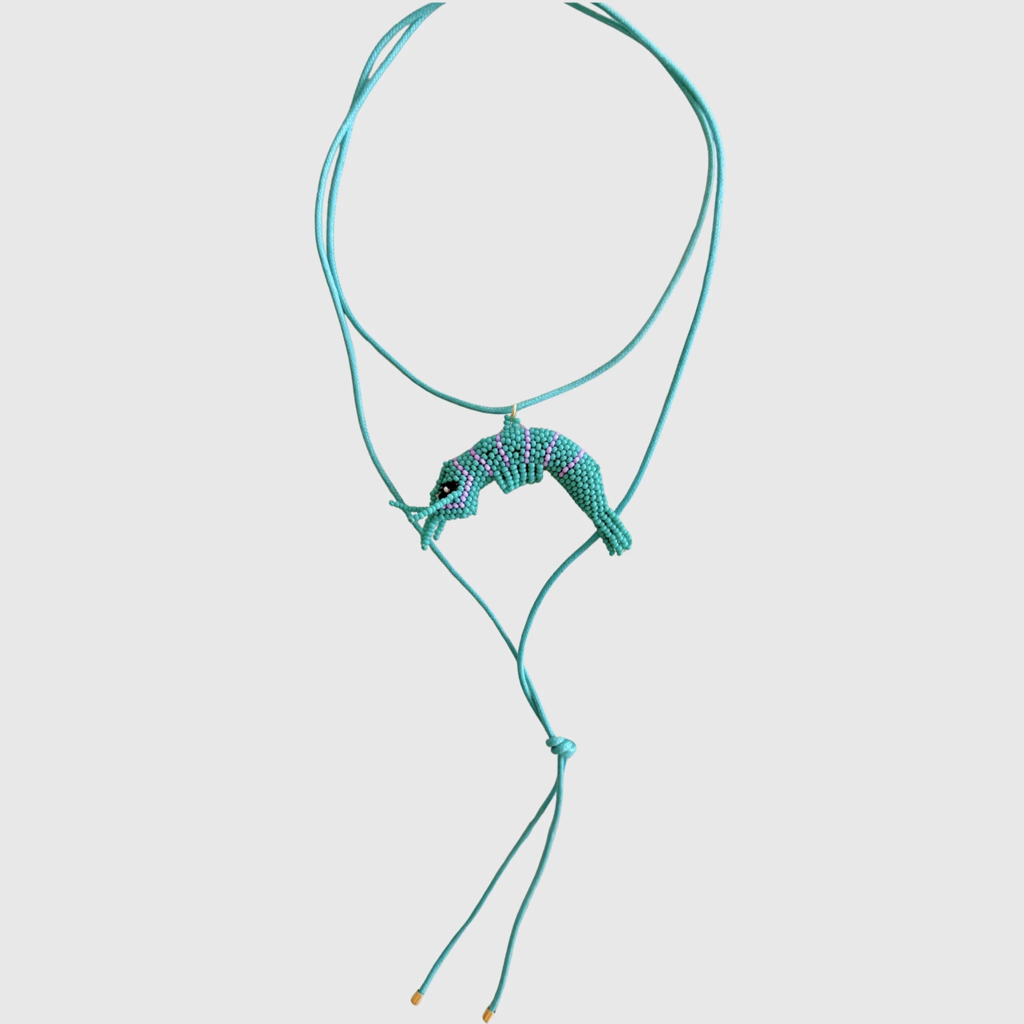 Turquoise Shrimp Necklace
