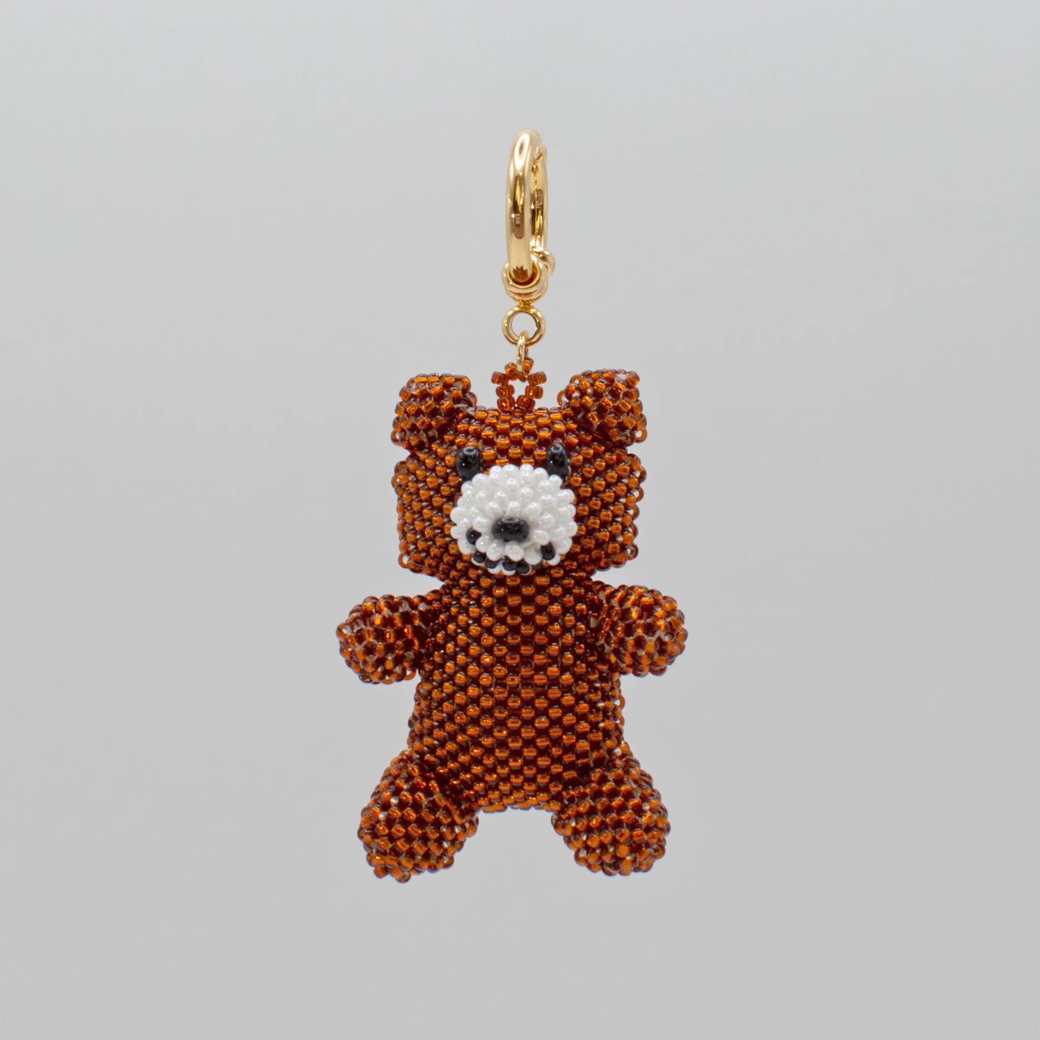 Brown Teddy Bear Charm