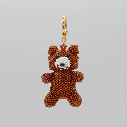 Brown Teddy Bear Charm