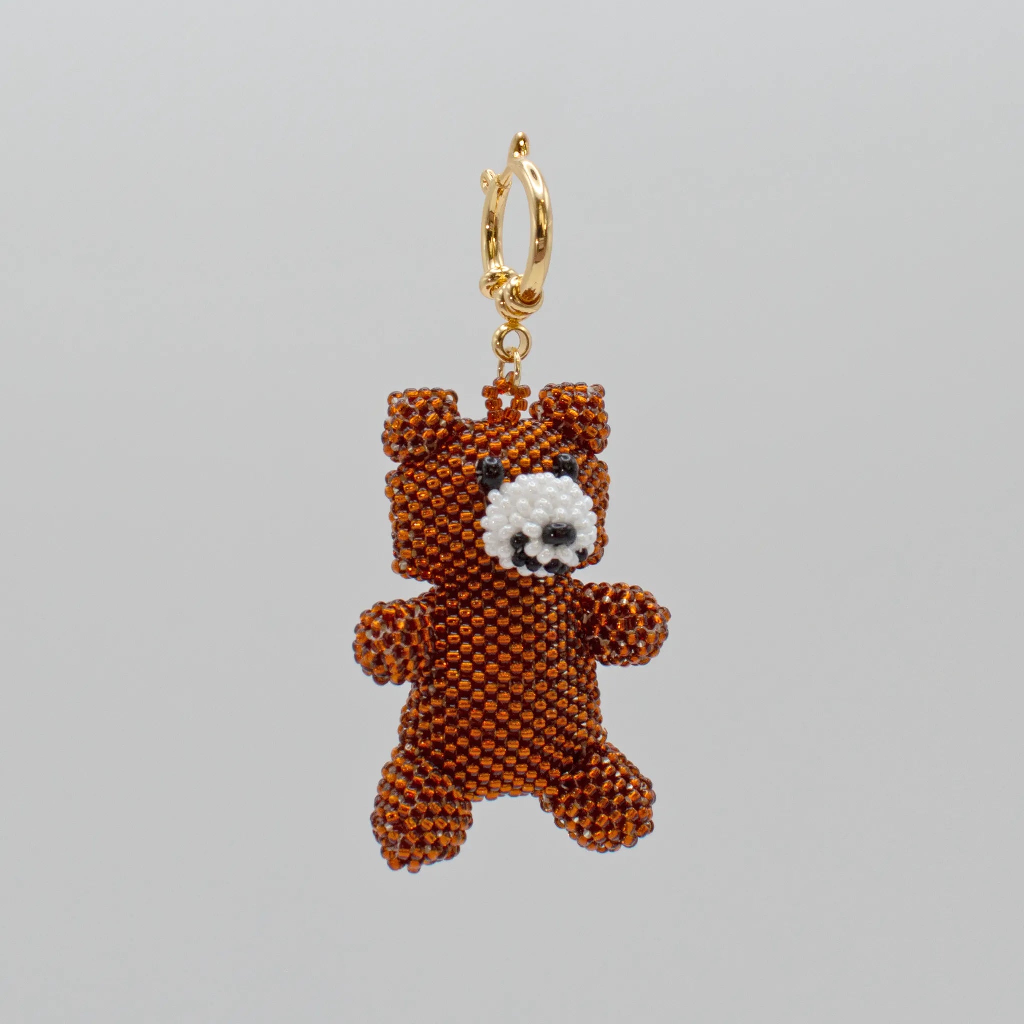 Brown Teddy Bear Charm