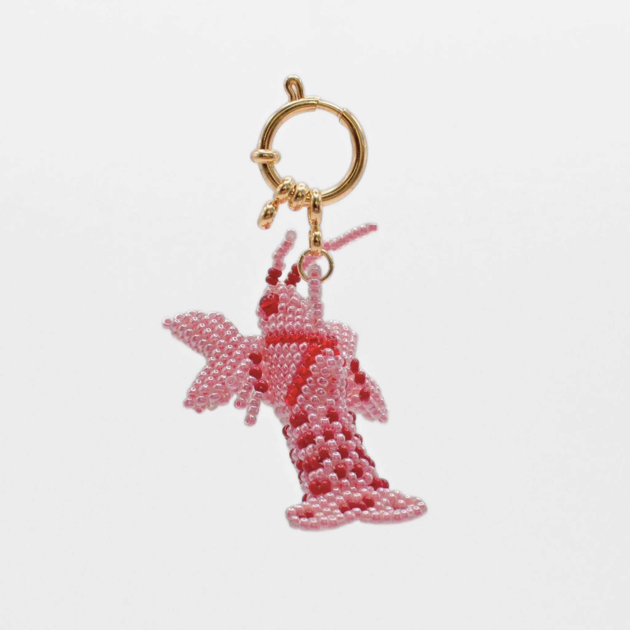 Pink Lobster Charm