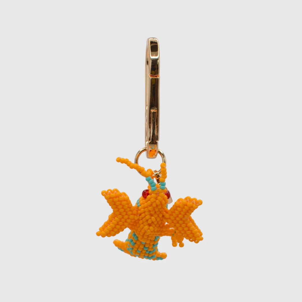 Orange Lobster Charm