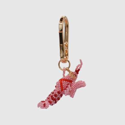 Pink Lobster Charm