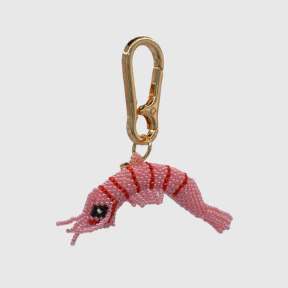Pink Shrimp Charm