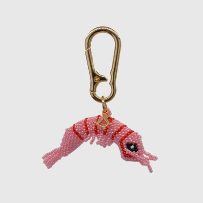 Pink Shrimp Charm