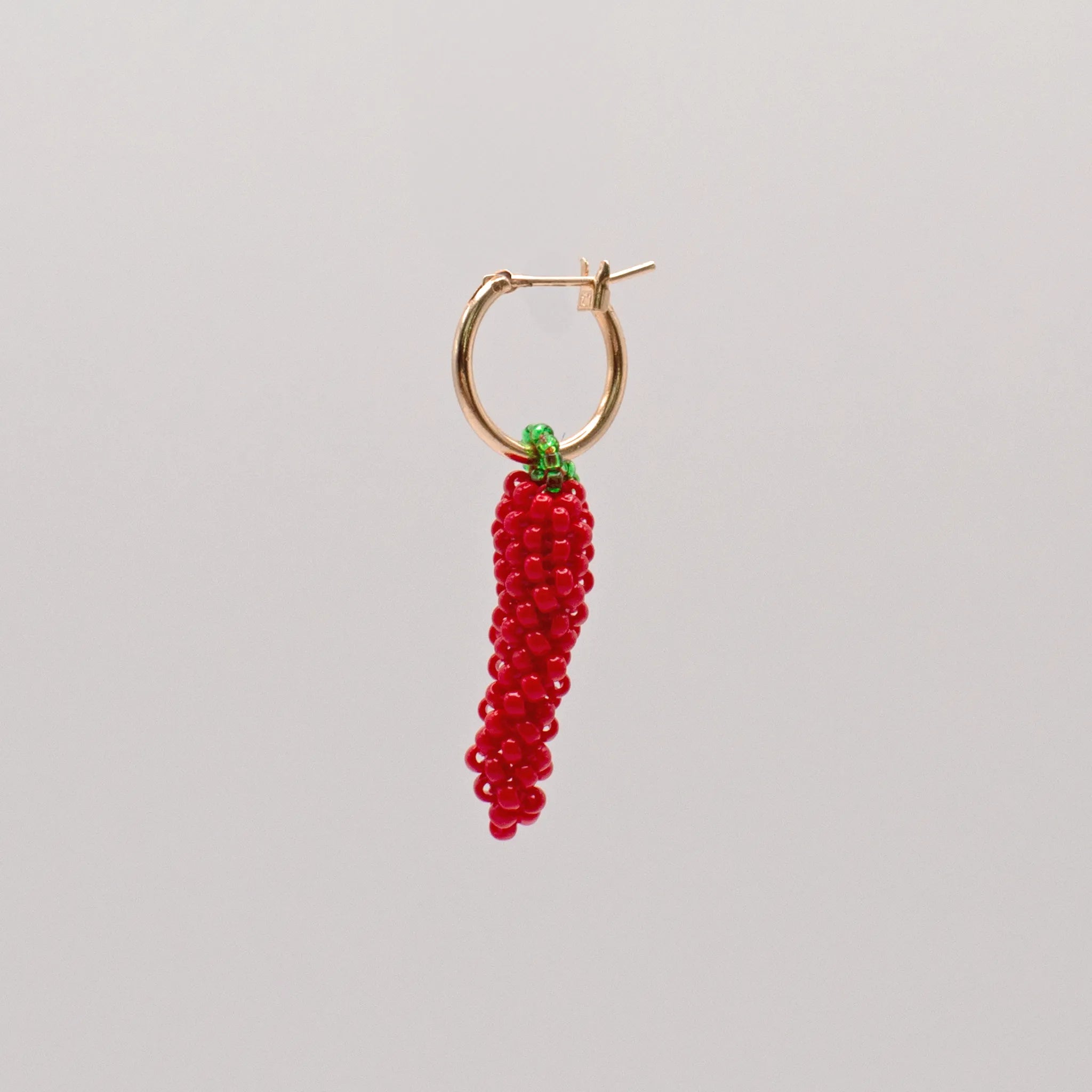 Spicy Chili Hoop Earring
