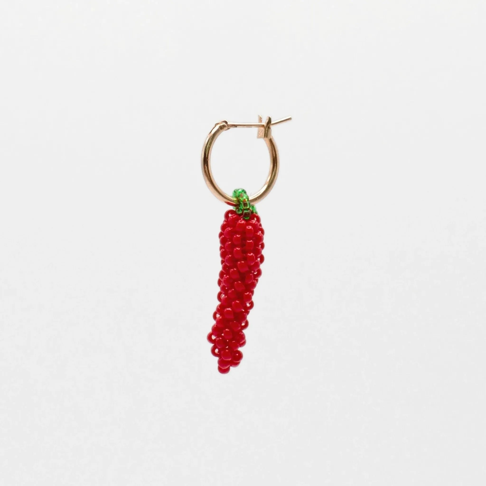 Spicy Chili Hoop Earring