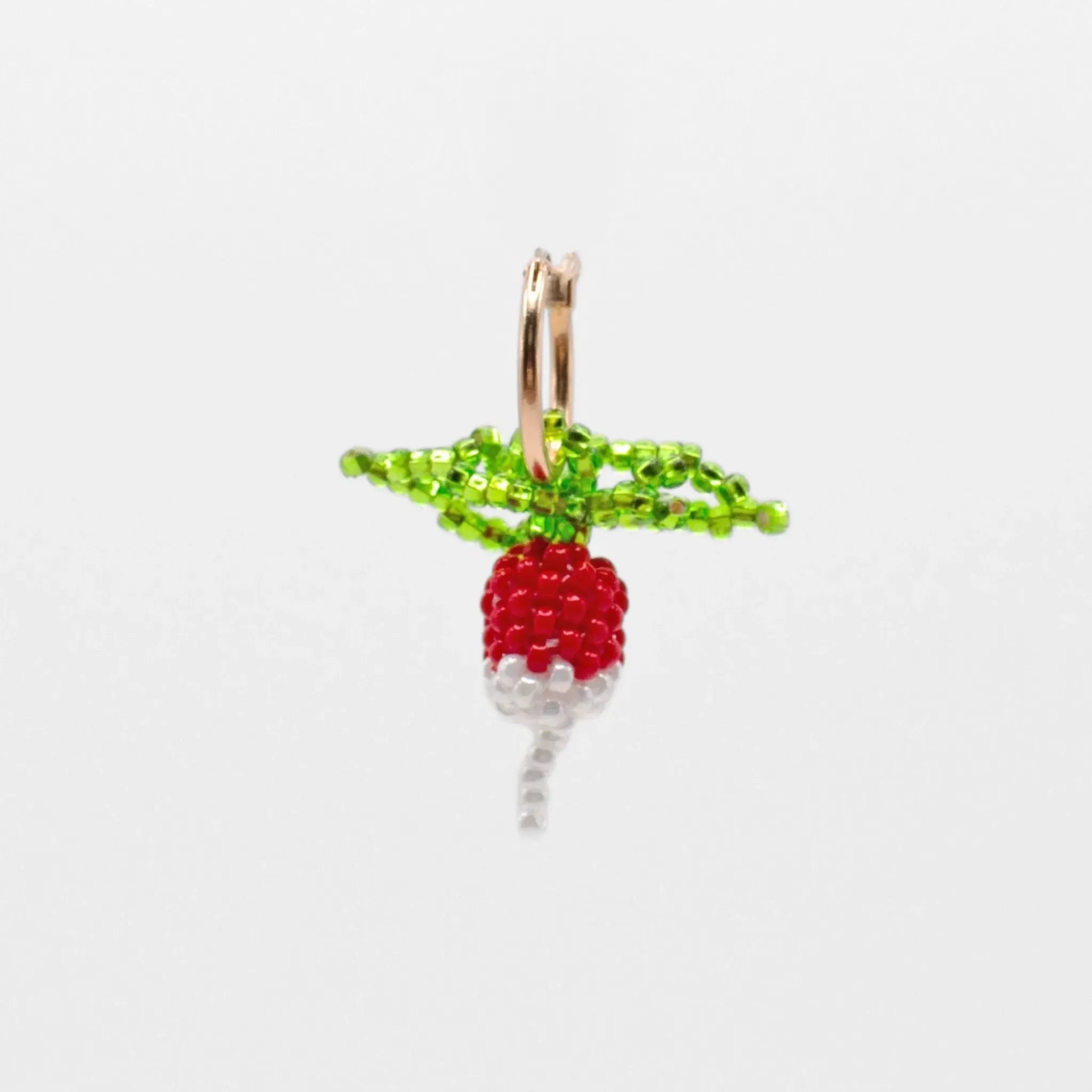 Radish Hoop Earring