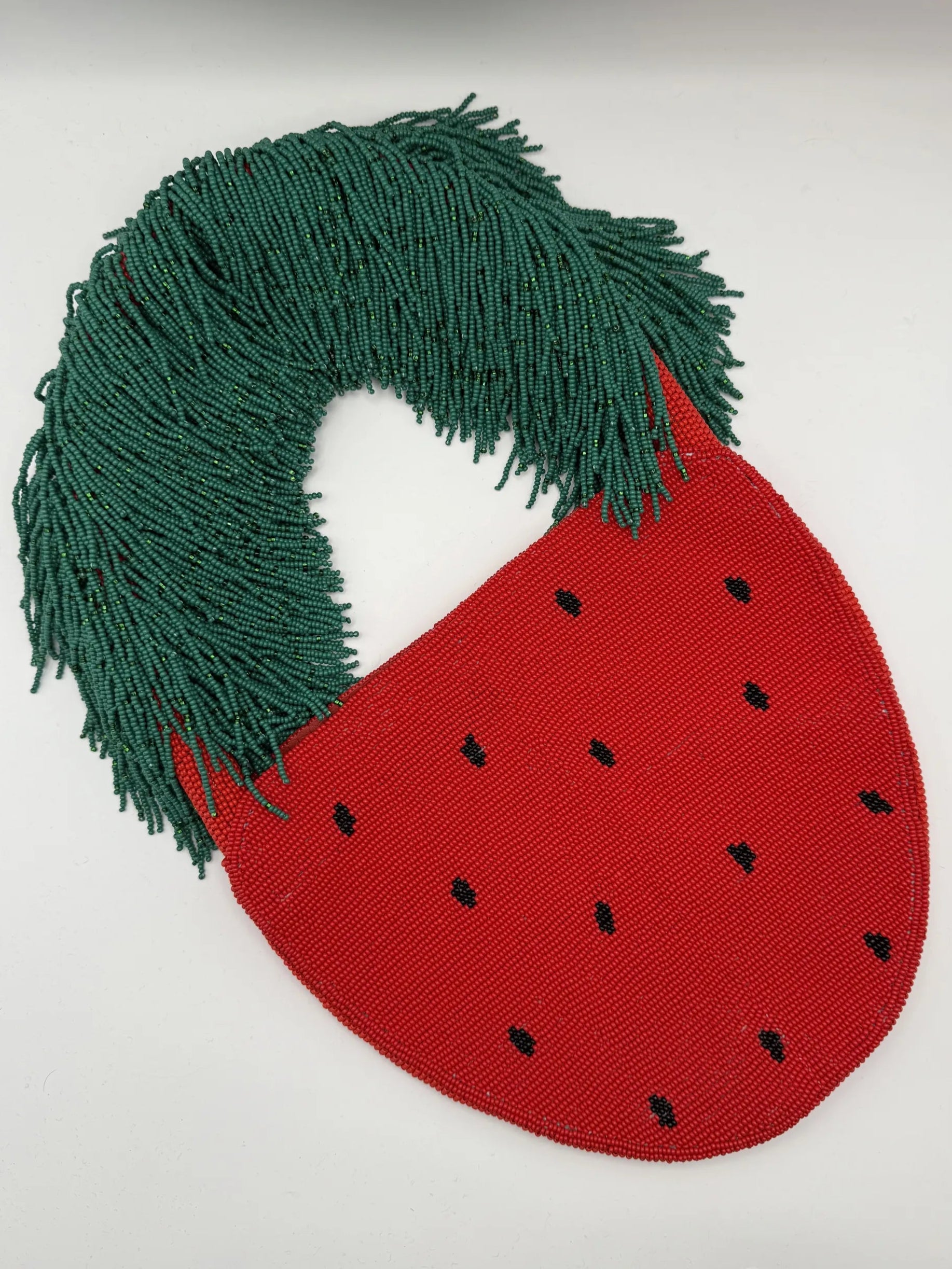 Strawberry Fringe Bag