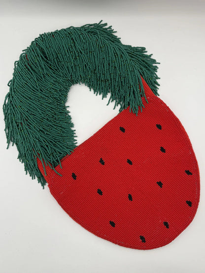 Strawberry Fringe Bag