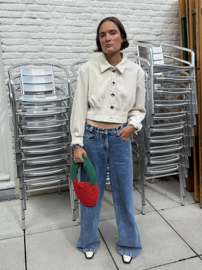Strawberry Fringe Bag