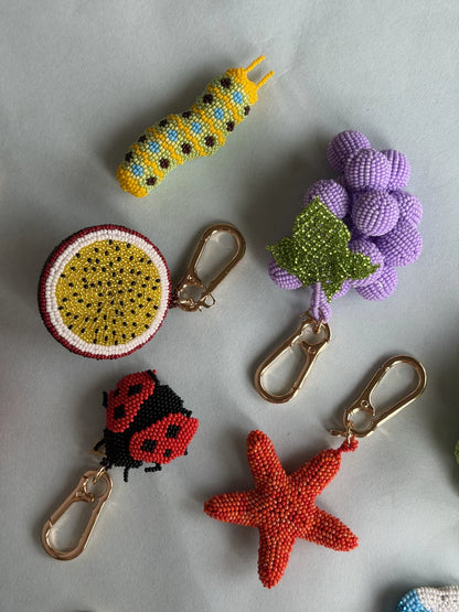 Caterpillar Charm
