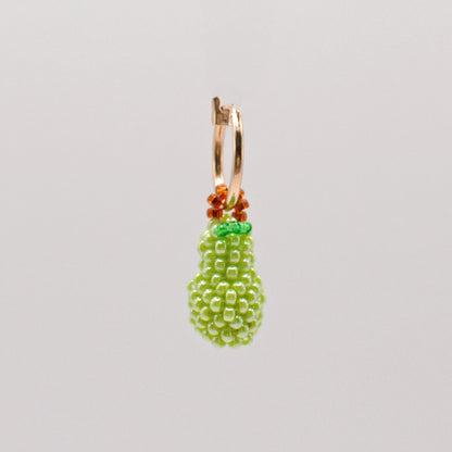 Pear Hoop Earring