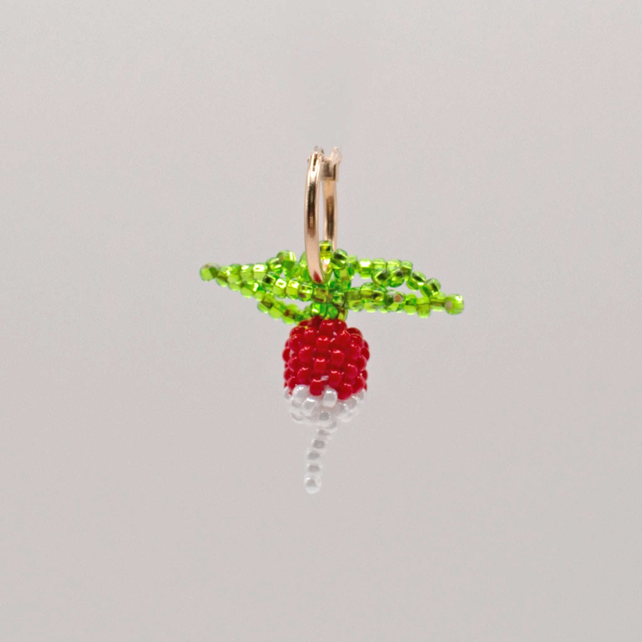 Radish Hoop Earring